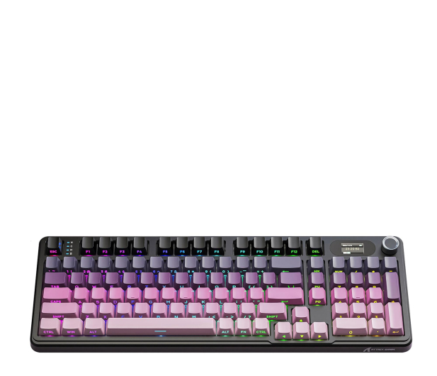 Attack Shark X98PRO Wireless Full-size layout różowa - 1472702 - zdjęcie 8